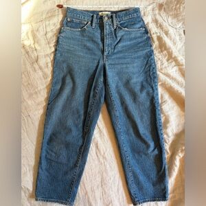 Madewell Balloon Straight Leg Jeans